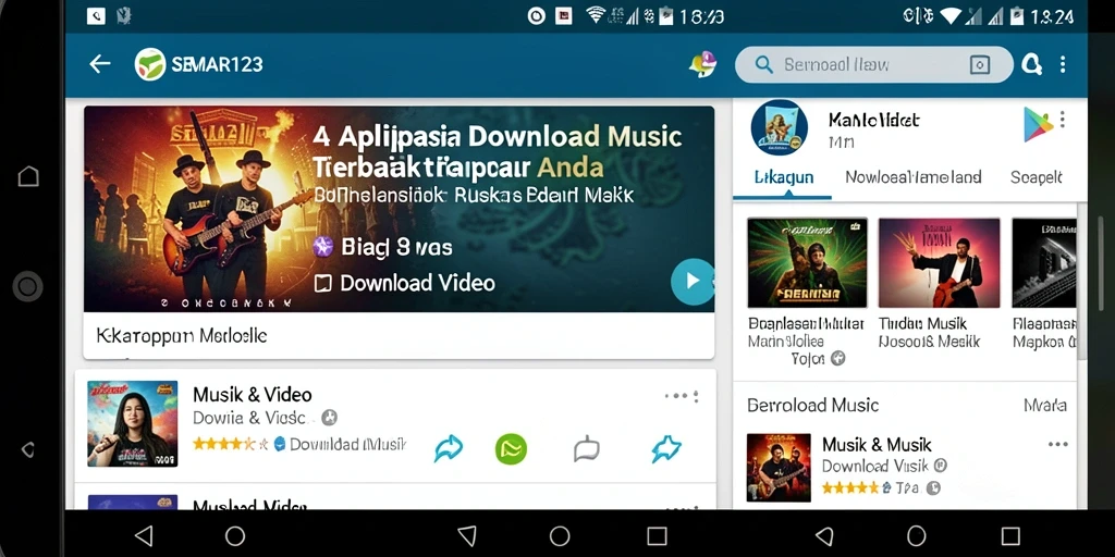 Tampilan antarmuka SEMAR123 yang simpel dan mudah digunakan.