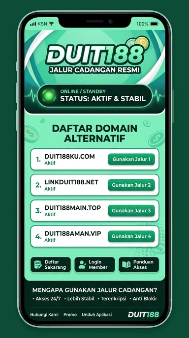 Tampilan link alternatif duit188